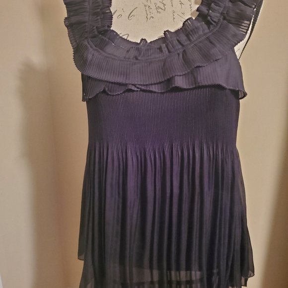 Ryu pretty pleats and flutter sleeve top - Picture 1 of 4